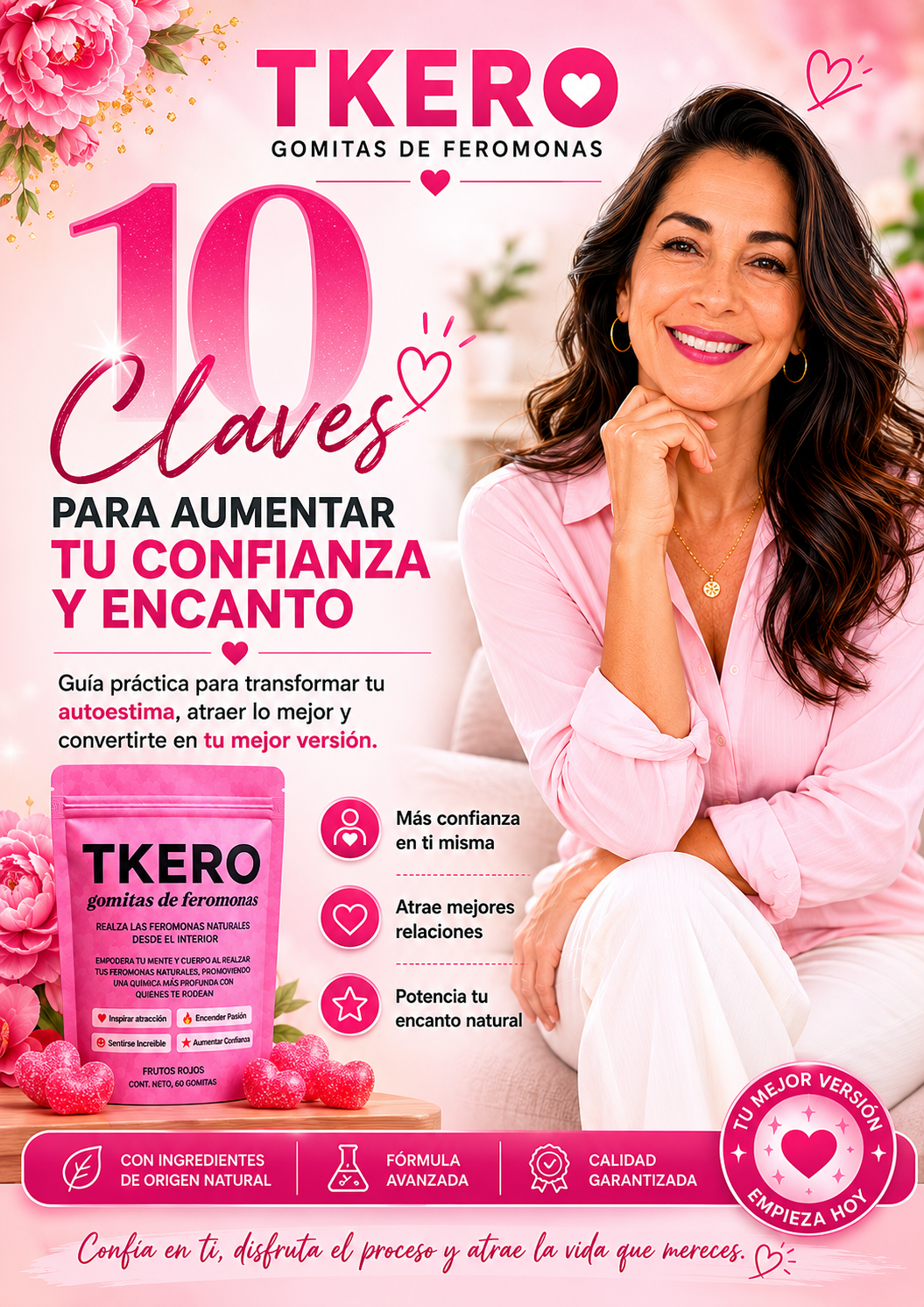 E-BOOK: "10 Claves para Aumentar tu Confianza y Encanto"