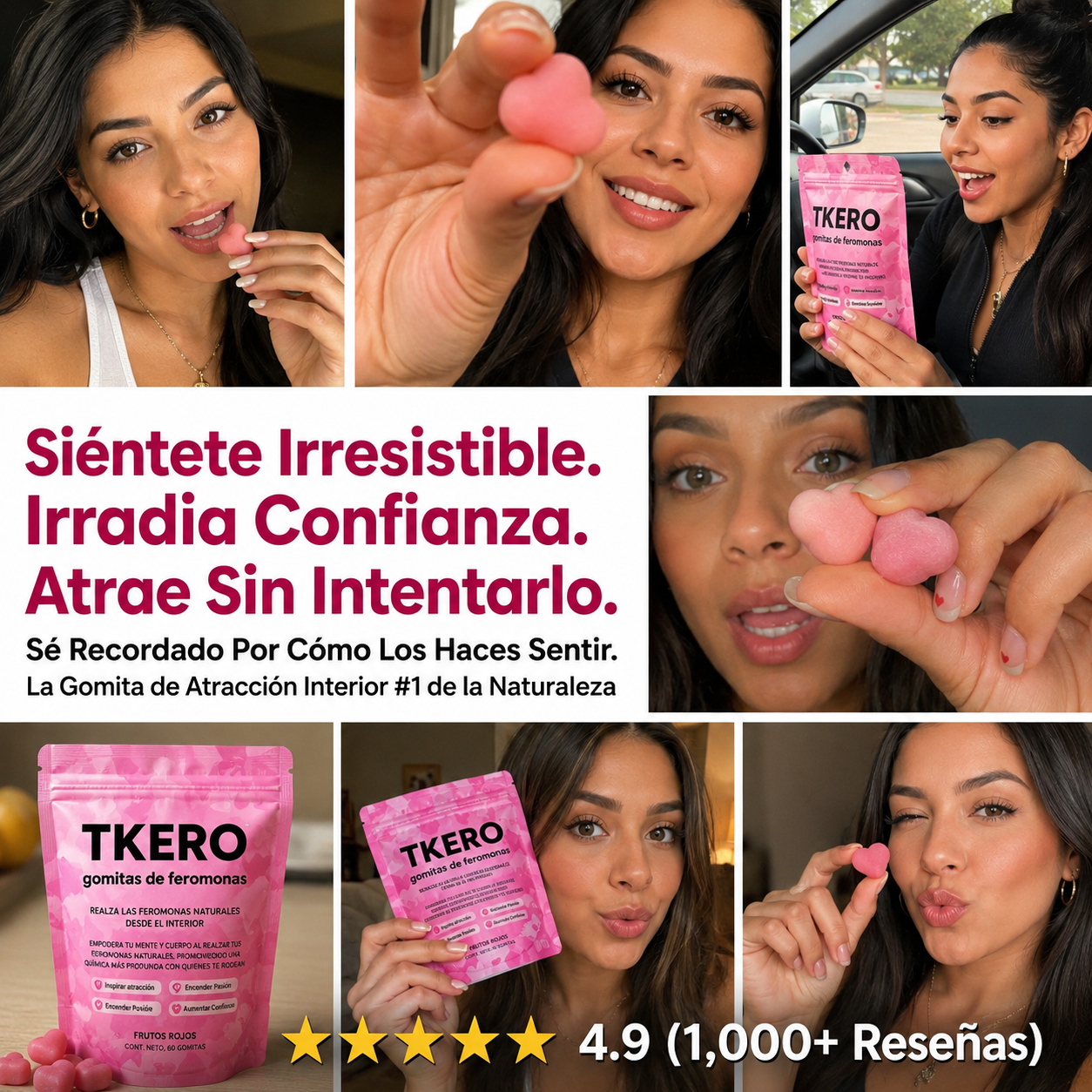 Gomitas de Feromonas / Mayor Atracción y Confianza