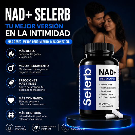 Selerb NAD+ / Aumenta tu Potencia Masculina