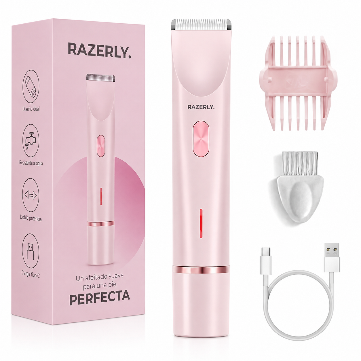 Maquinilla 2 en 1 para Bikini y Cuerpo Razerly™