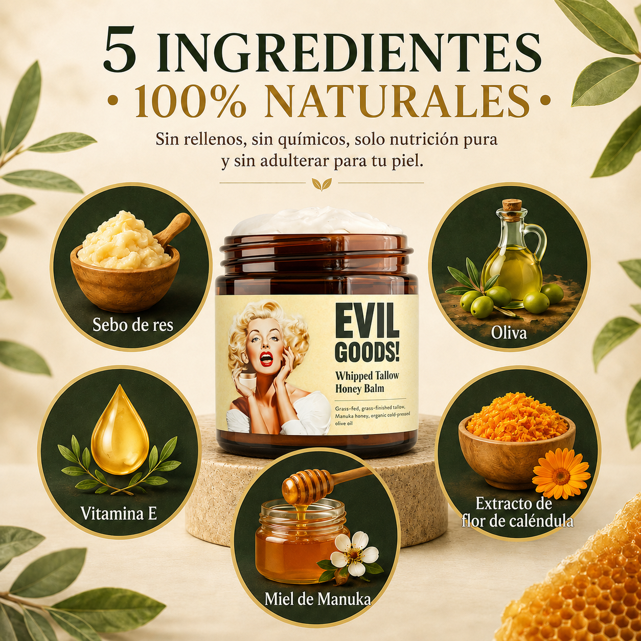 EVIL GOODS / La crema que calma, repara y protege