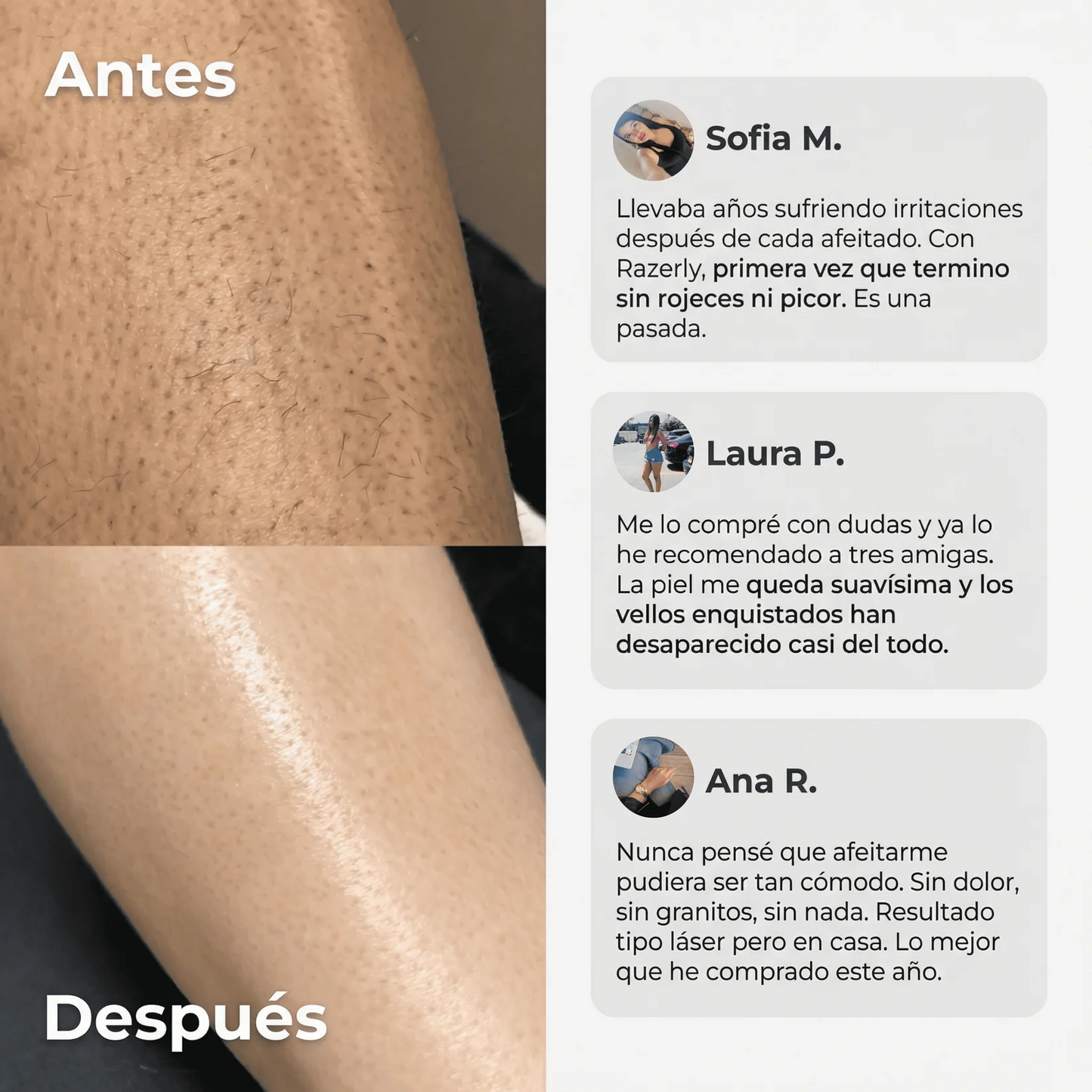 Maquinilla 2 en 1 para Bikini y Cuerpo Razerly™
