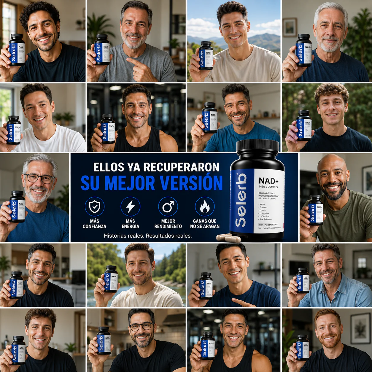 Selerb NAD+ Take Care of Your Prostate and Regain Your Potency in Bed Without Side Effects